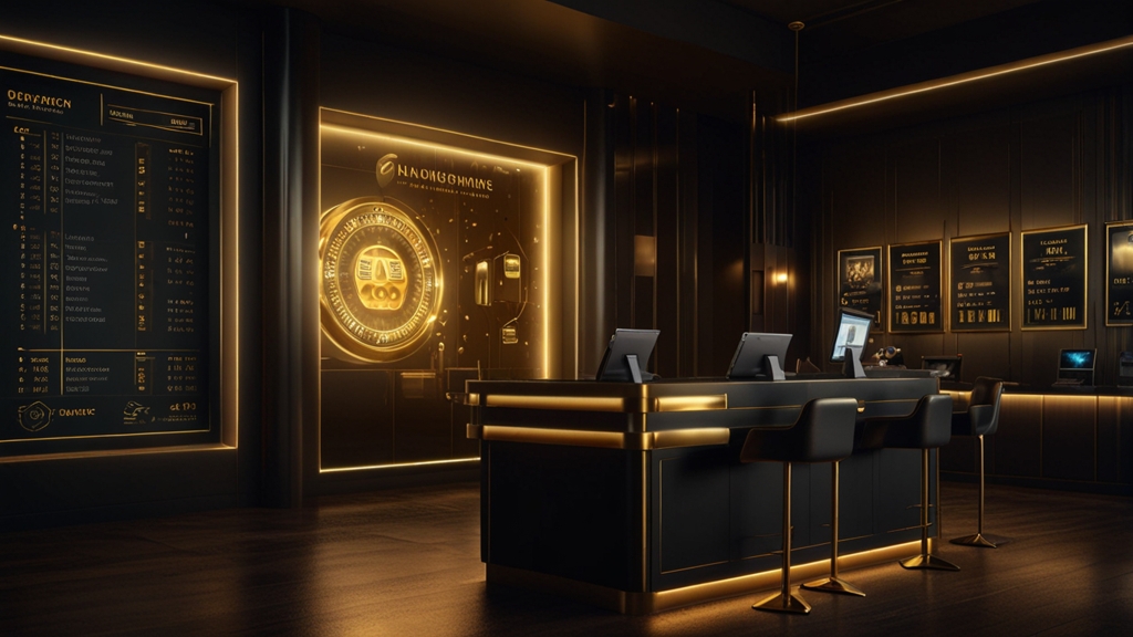 Stortingen en uitbetalingen verbonden op een casinodashboard